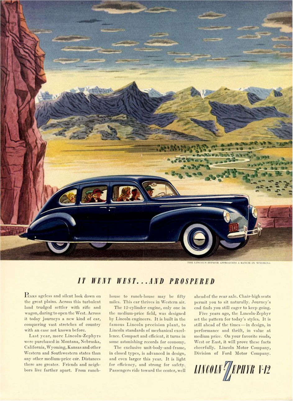 1940 Lincoln Zephyr 5